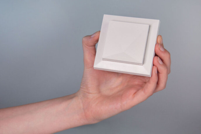 Raumklima Sensor Air Weiss (Temperatur, Feuchte)