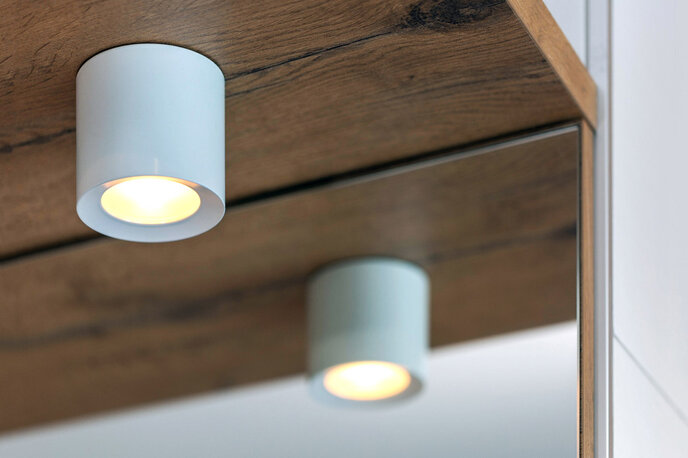LED Aufbauspot WW Weiss