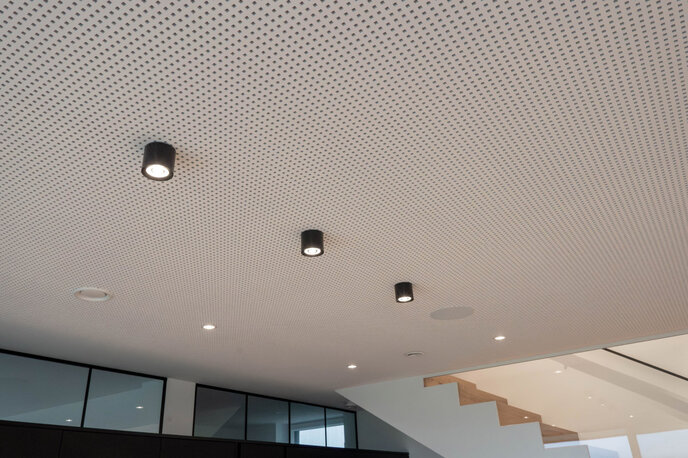 LED Aufbauspot WW Anthrazitauspot WW Weiss