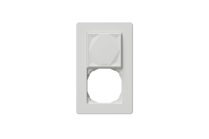 Feller SNAPFIX® Adapterrahmen Set Weiss (6 Stk.)
