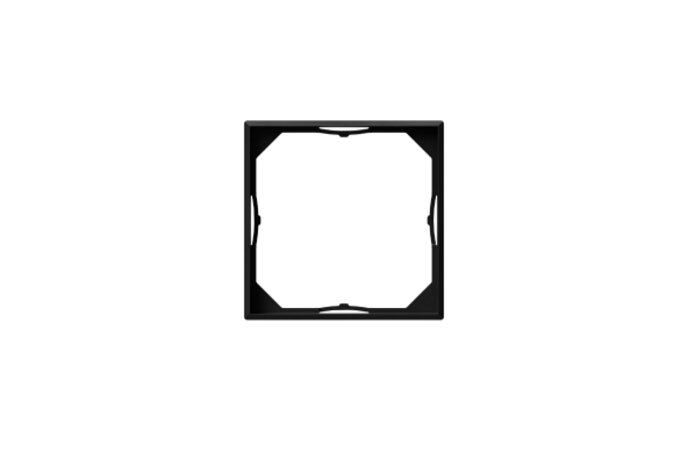 Feller SNAPFIX® Adapterrahmen Set Anthrazit (6 Stk.)